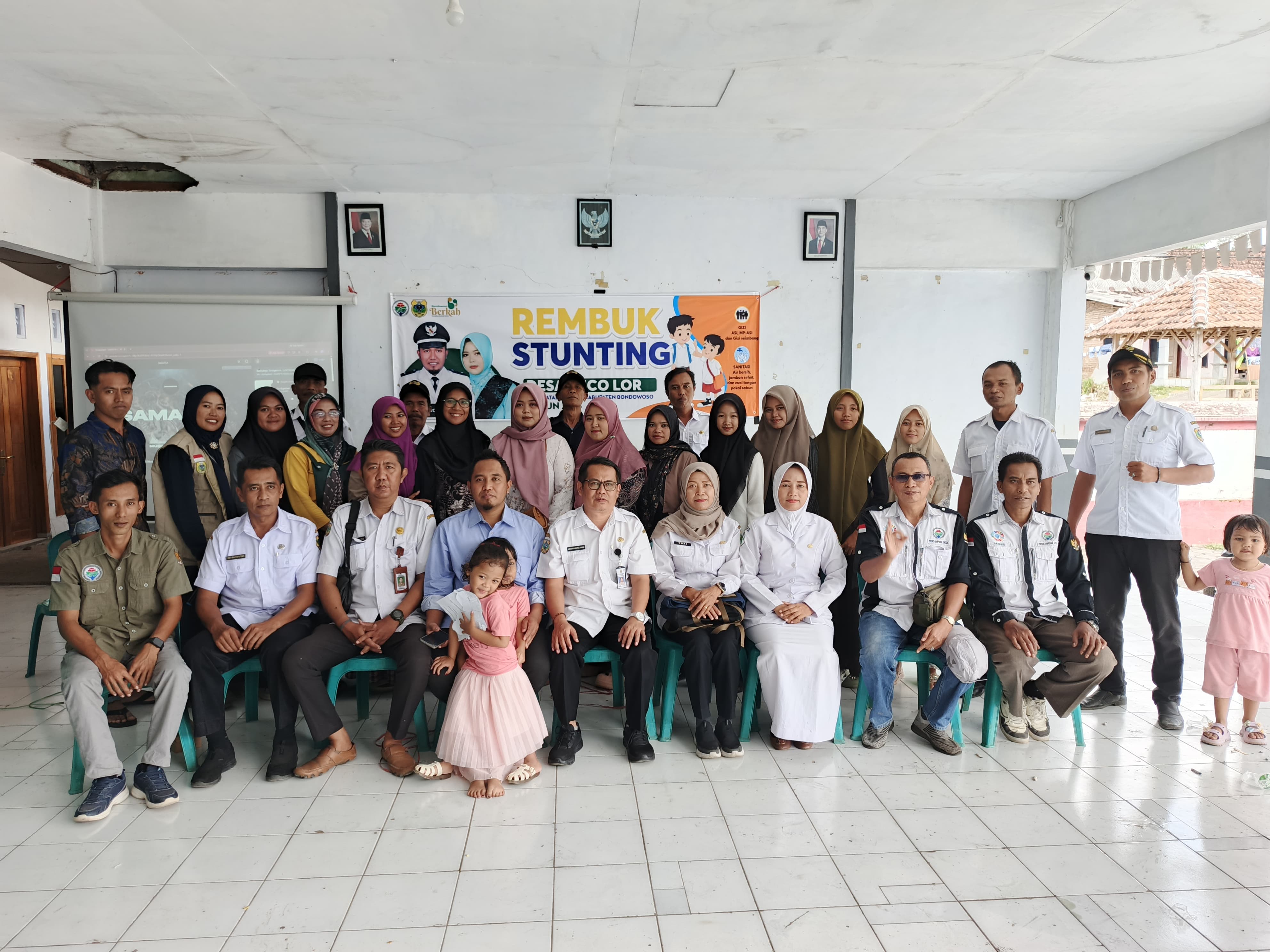 Pelaksanaan Rembuk Stunting Tingkat Desa oleh Kader Pembangunan Manusia (KPM)