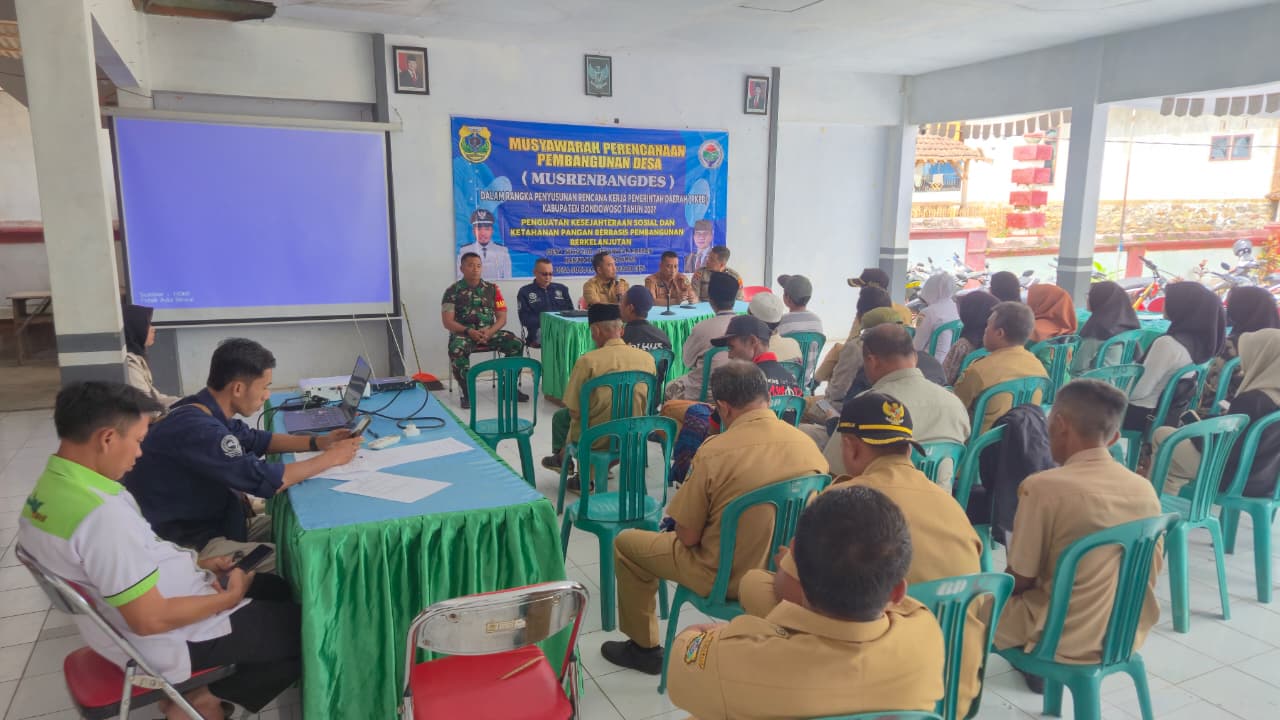 Pelaksanaan Musyawarah Perencanaan Pembangunan Desa (Musrenbangdes) Penyusunan RKPD Tahun 2027